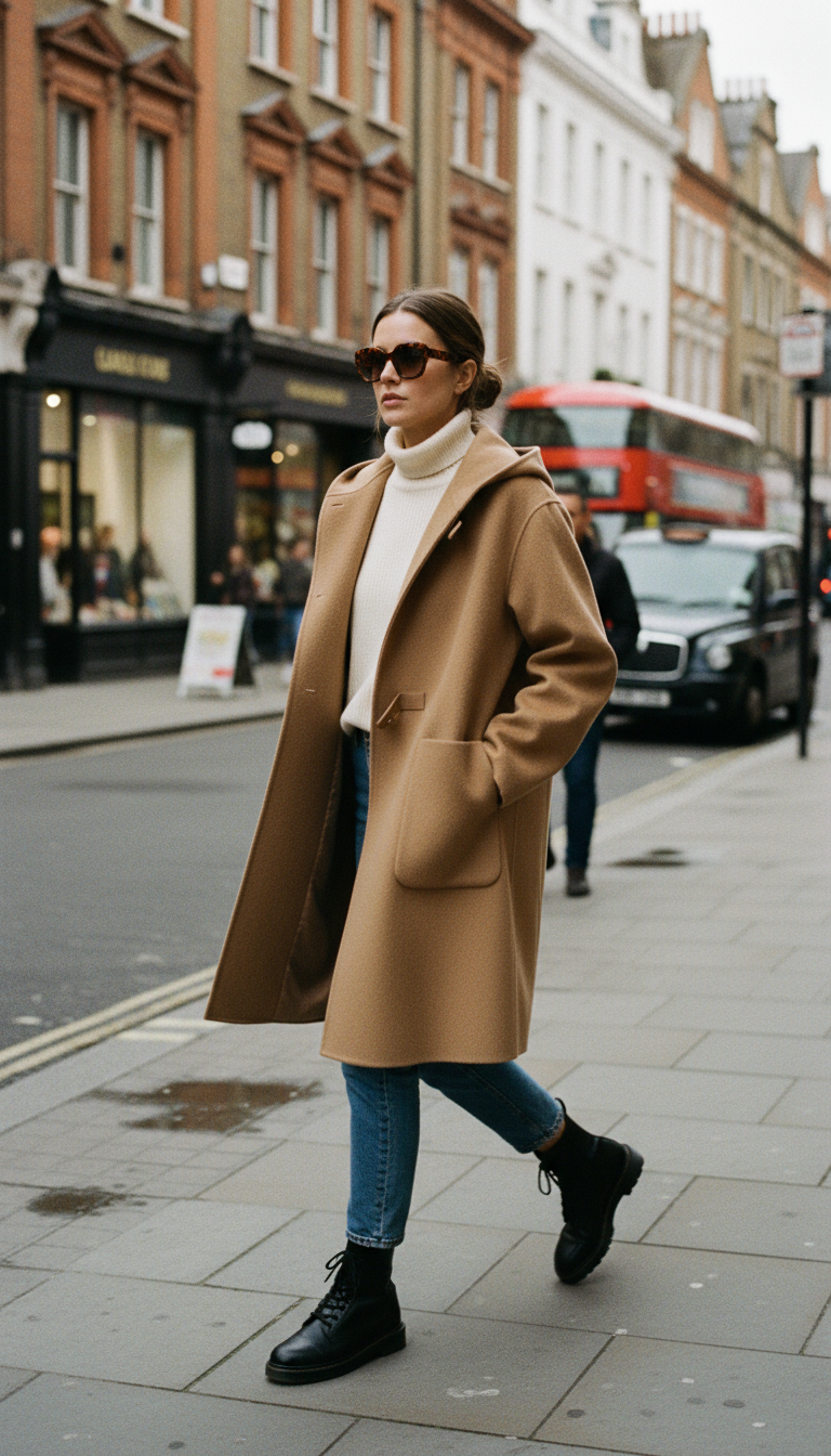 Jane - Woolen Pocket Coat