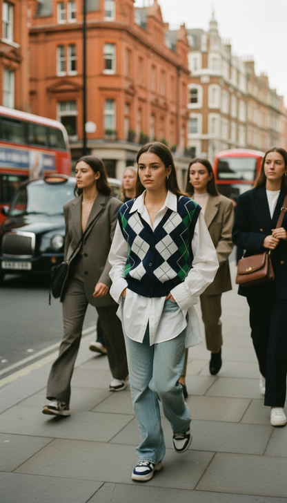 Jessy - Diamond knitted Cardigan